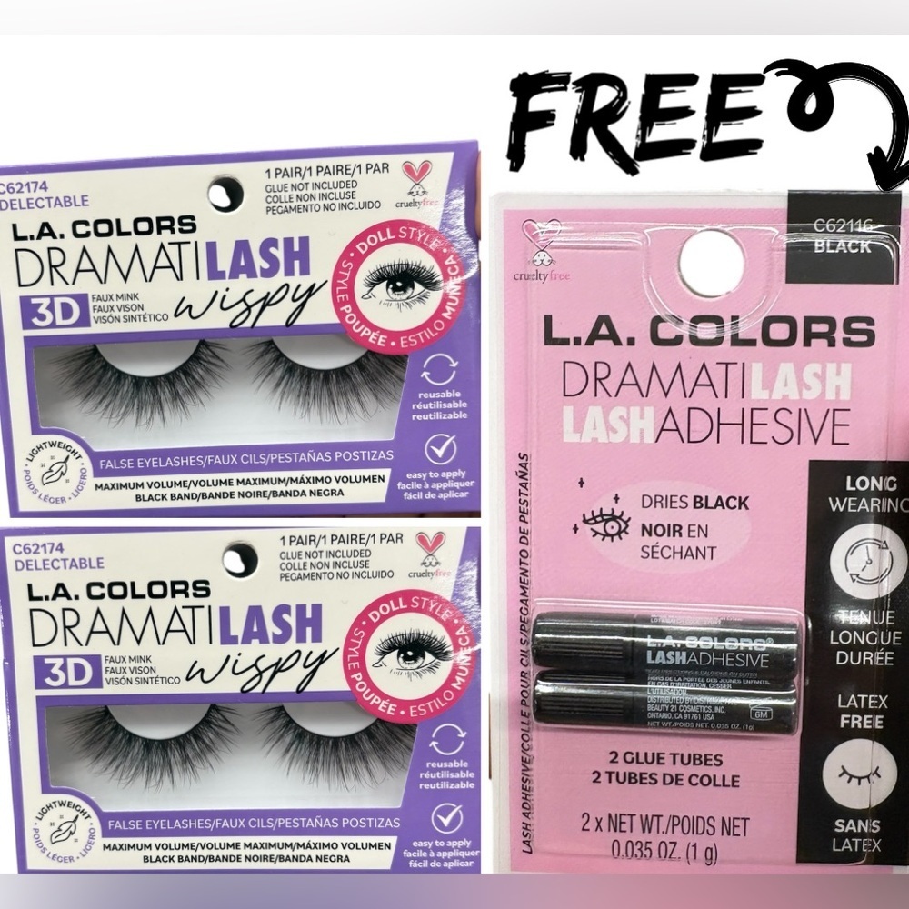 L.A. Colors Dramati Lash Wispy 3D Faux Mink